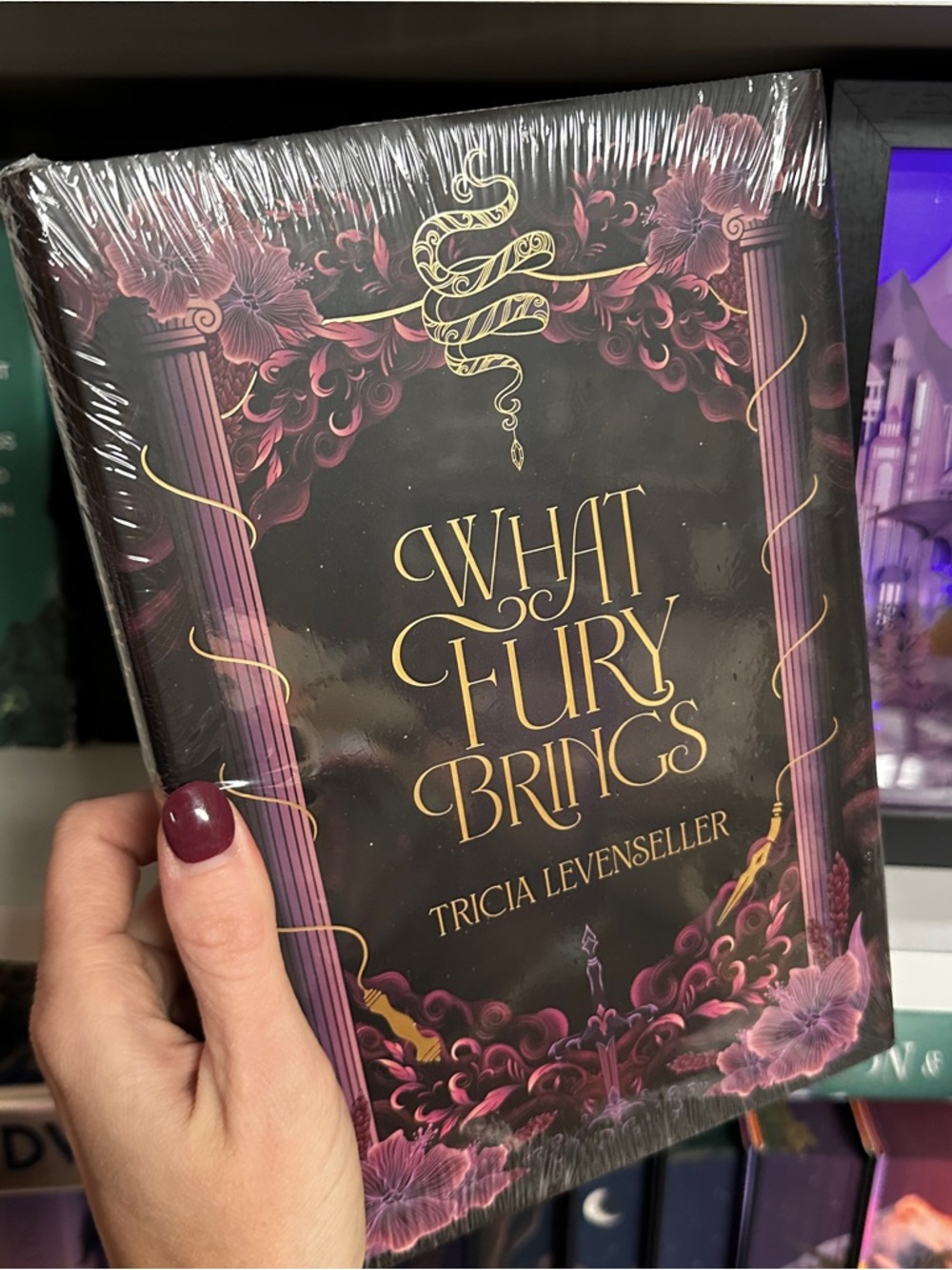 Owlcrate Edition What Fury Brings by Tricia Levenseller Hardcover Sealed